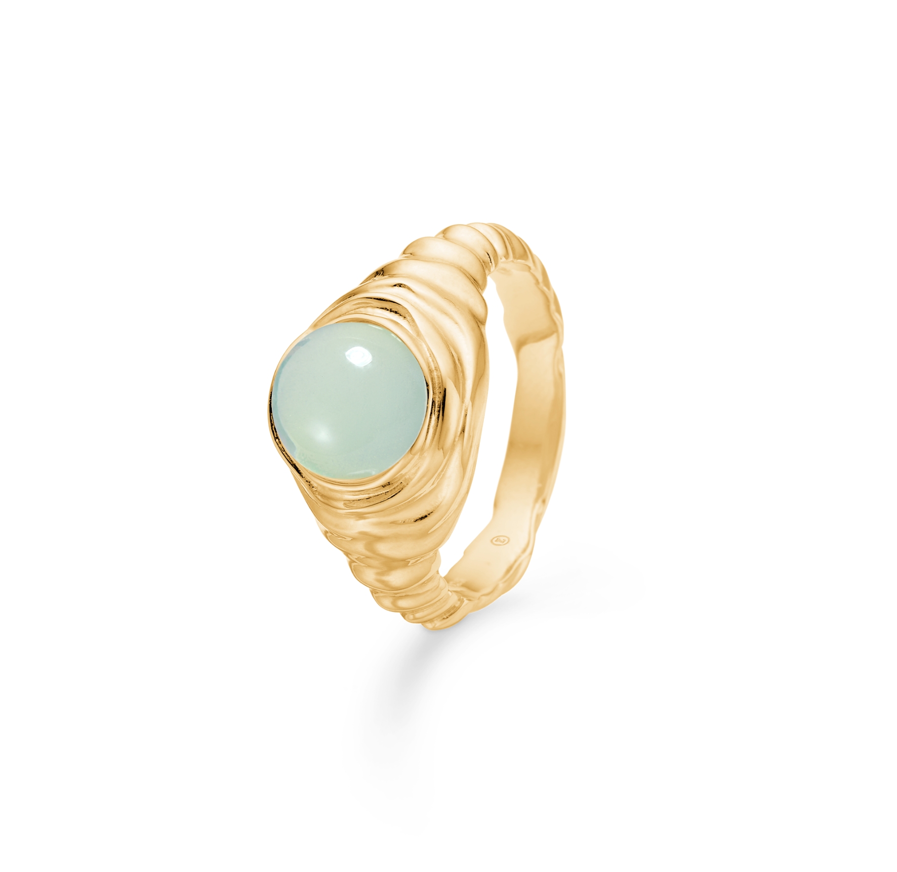 Studio Z Endless Waves Green Ring — Kroužek
