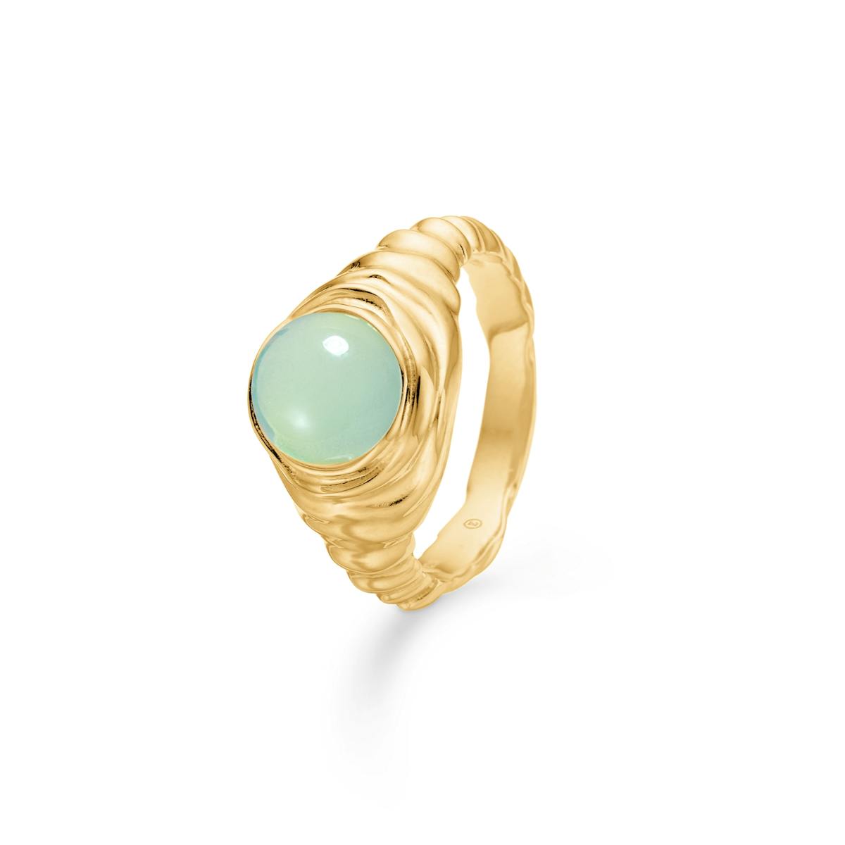 Studio Z — Endless Waves Green Ring Studio Z Endless Waves Green Ring — Bagues
