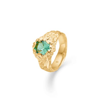 Studio Z — Forest Green Zircon Ring Studio Z Forest Green Zircon Ring — Ring
