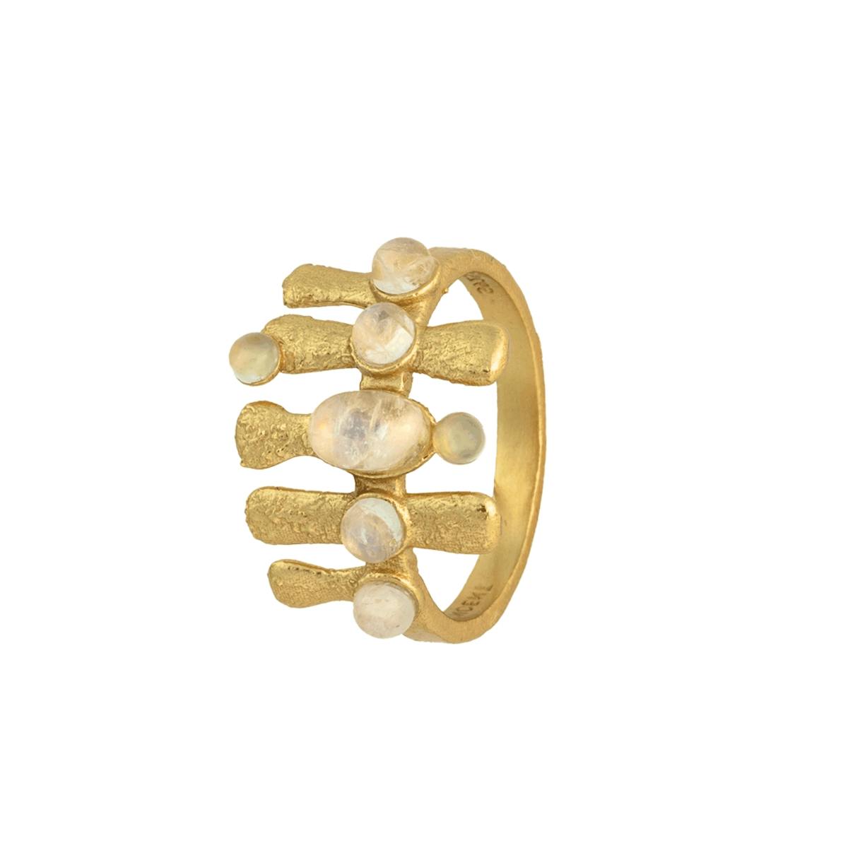 House Of Vincent — Moonshine Bay Ring Moonstone House Of Vincent Moonshine Bay Ring Moonstone — Ring