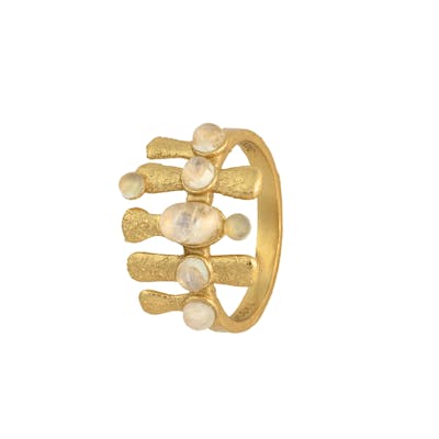 House Of Vincent — Moonshine Bay Ring Moonstone House Of Vincent Moonshine Bay Ring Moonstone — Ring
