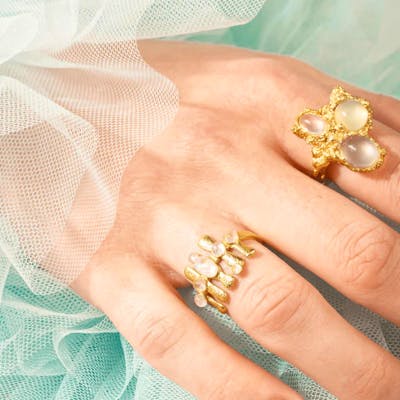 House Of Vincent — Moonshine Bay Ring Moonstone House Of Vincent Moonshine Bay Ring Moonstone — Ring