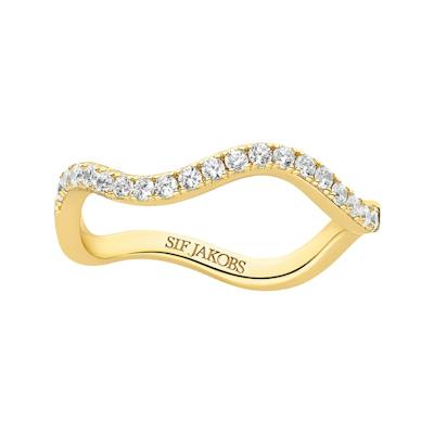 Sif Jakobs Jewellery — Ellerra Waves Ring Sif Jakobs Jewellery Ellerra Waves Ring — Ring