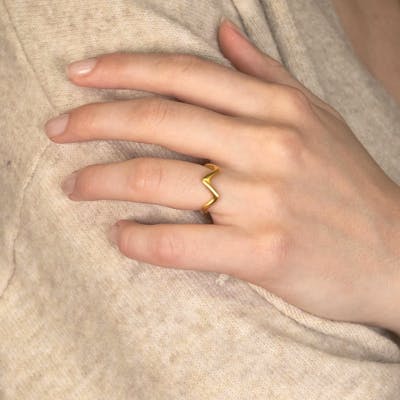 byBiehl — Wave Ring Small byBiehl Wave Ring Small — Bagues