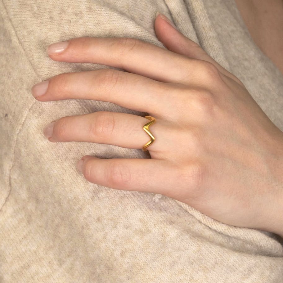 byBiehl — Wave Ring Small byBiehl Wave Ring Small — Ring