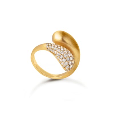 byBiehl — Ocean Flow Duo Ring Sparkle byBiehl Ocean Flow Duo Ring Sparkle — Bagues