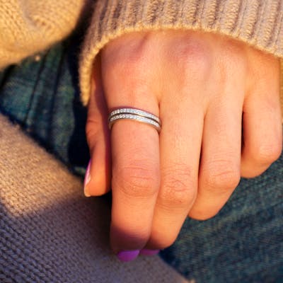 byBiehl — Ocean Flow Band Sparkle byBiehl Ocean Flow Band Sparkle — Bagues