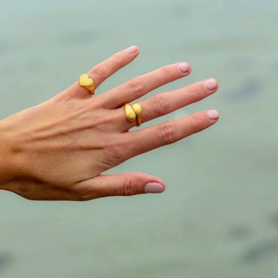 byBiehl — Ocean Flow Duo Ring byBiehl Ocean Flow Duo Ring — Bagues
