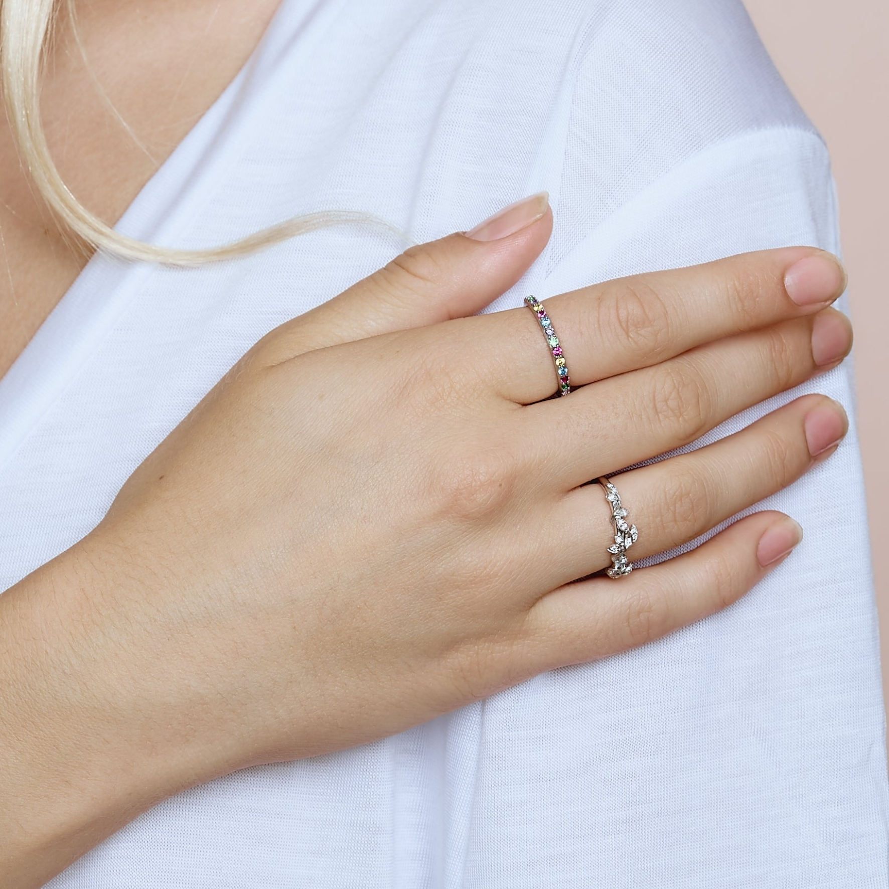 byBiehl Jungle Ivy Sparkle Ring — Ring