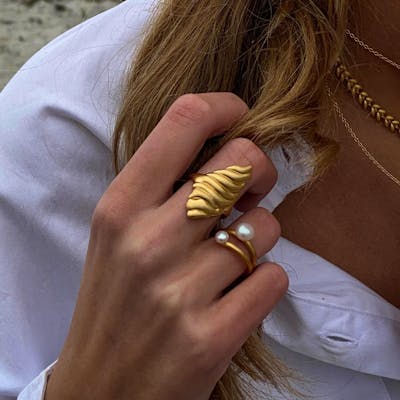 byBiehl — Dunes Ring Large byBiehl Dunes Ring Large — Bagues