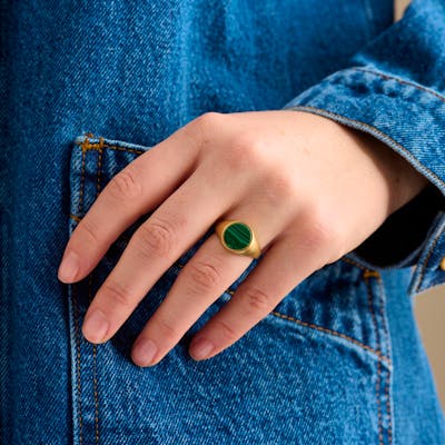 Pernille Corydon — Forest Signet Ring Pernille Corydon Forest Signet Ring — Ringer