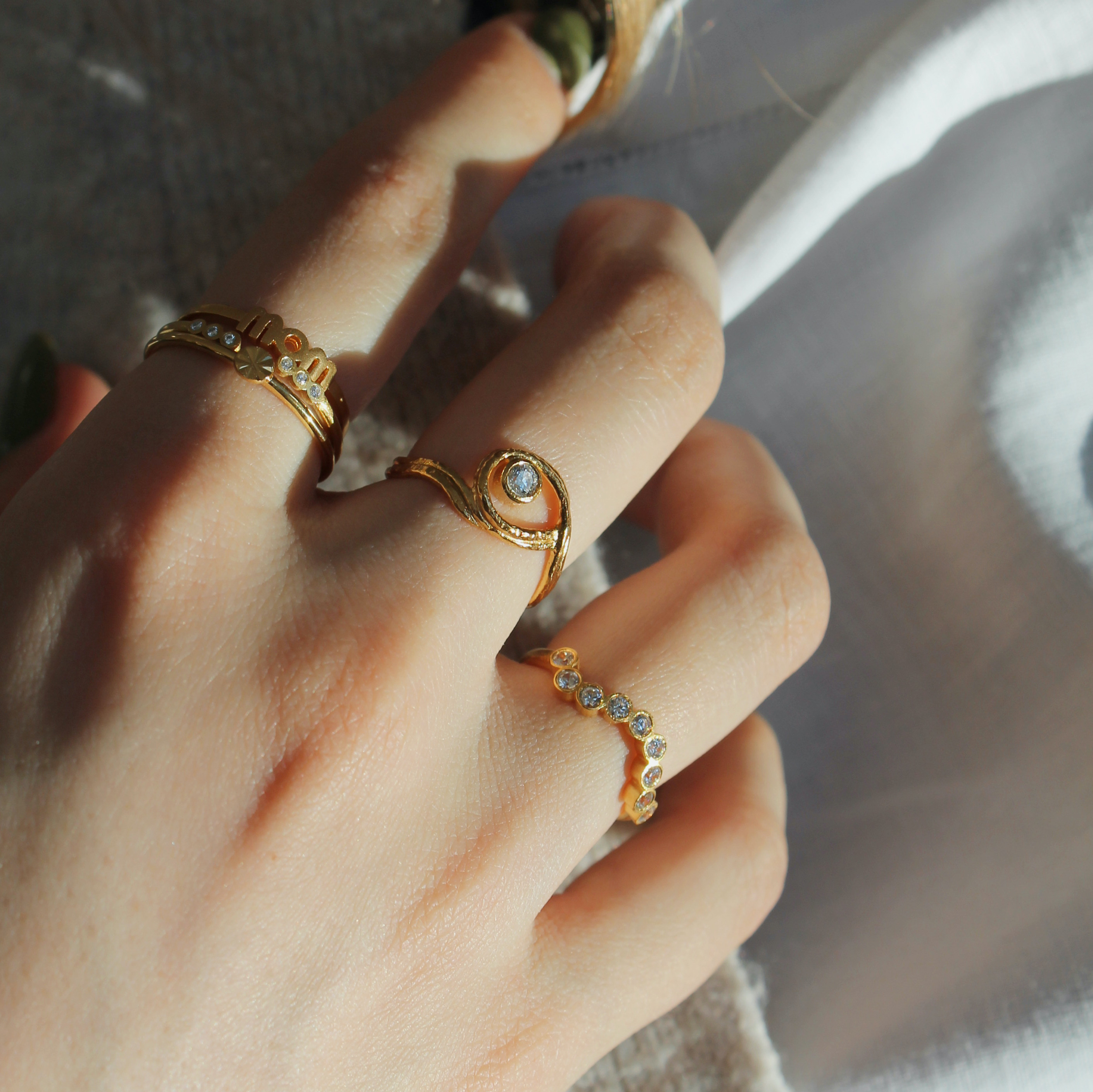 STINE A Jewelry Wow Mom Ring — Ring