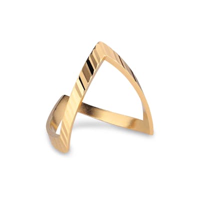 Jane Kønig — Reflection V Ring Jane Kønig Reflection V Ring — Ringer