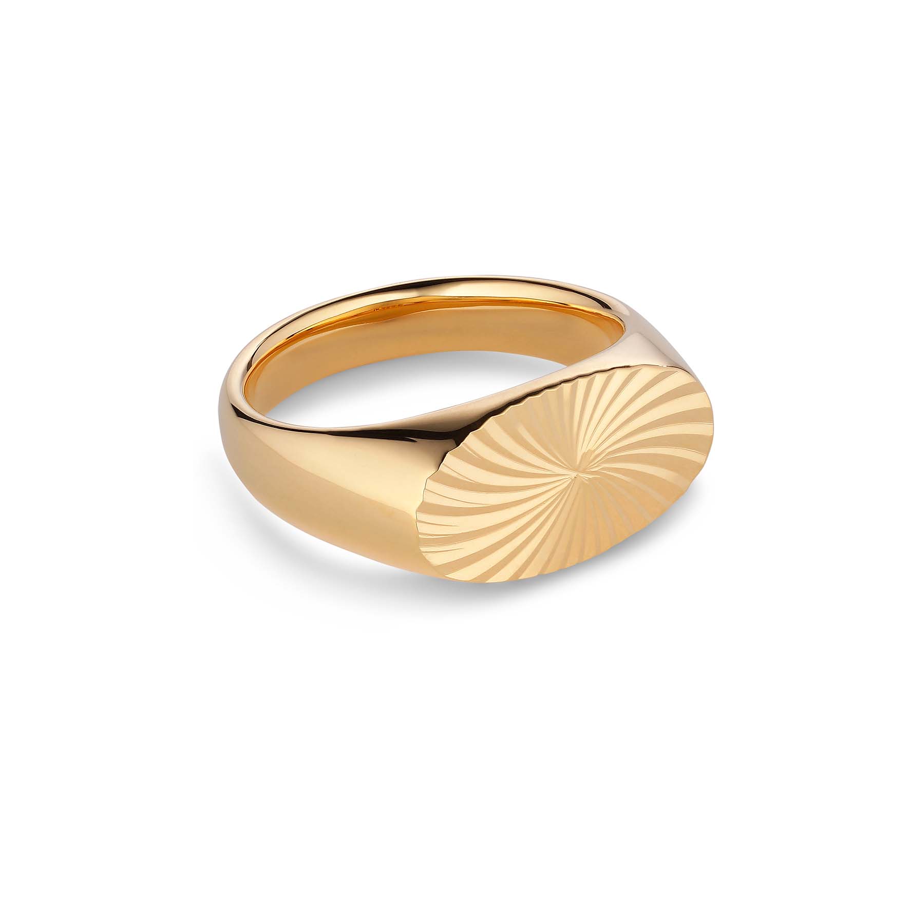 Jane Kønig Reflection Signet Ring — Ring