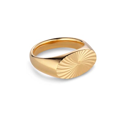 Jane Kønig — Reflection Signet Ring Jane Kønig Reflection Signet Ring — Ringer