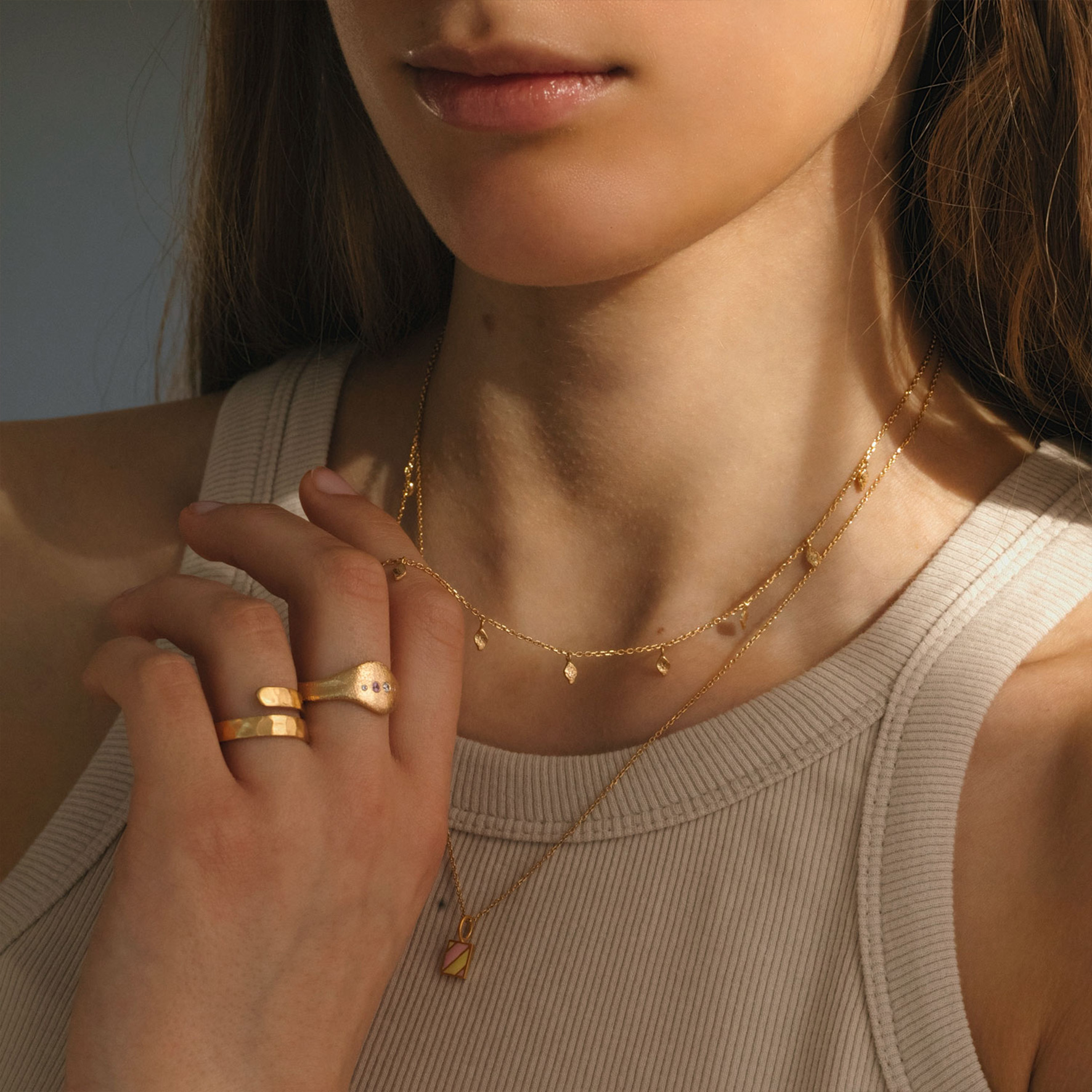 STINE A Jewelry Ile De L'Amour Ring With Stones — Ring