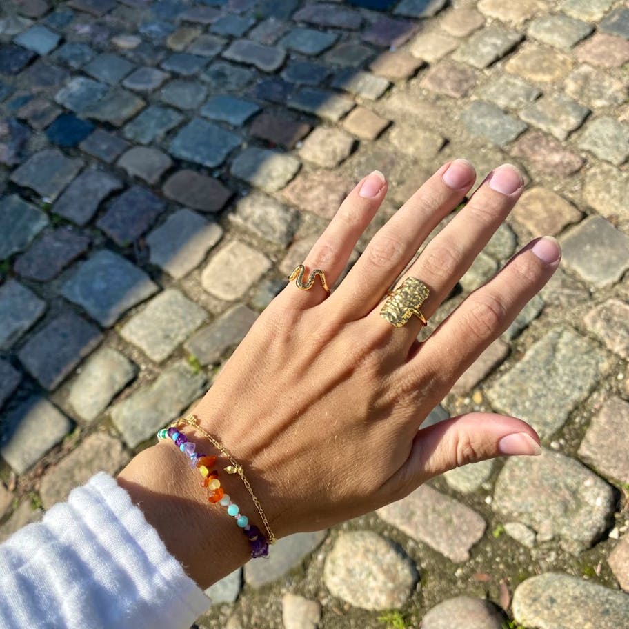 Maanesten — Cuesta ring Maanesten Cuesta ring — Bagues