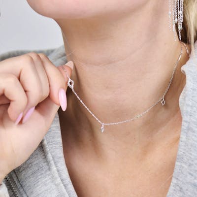 Studio Z — Peak Zircon Necklace Studio Z Peak Zircon Necklace — Halskette