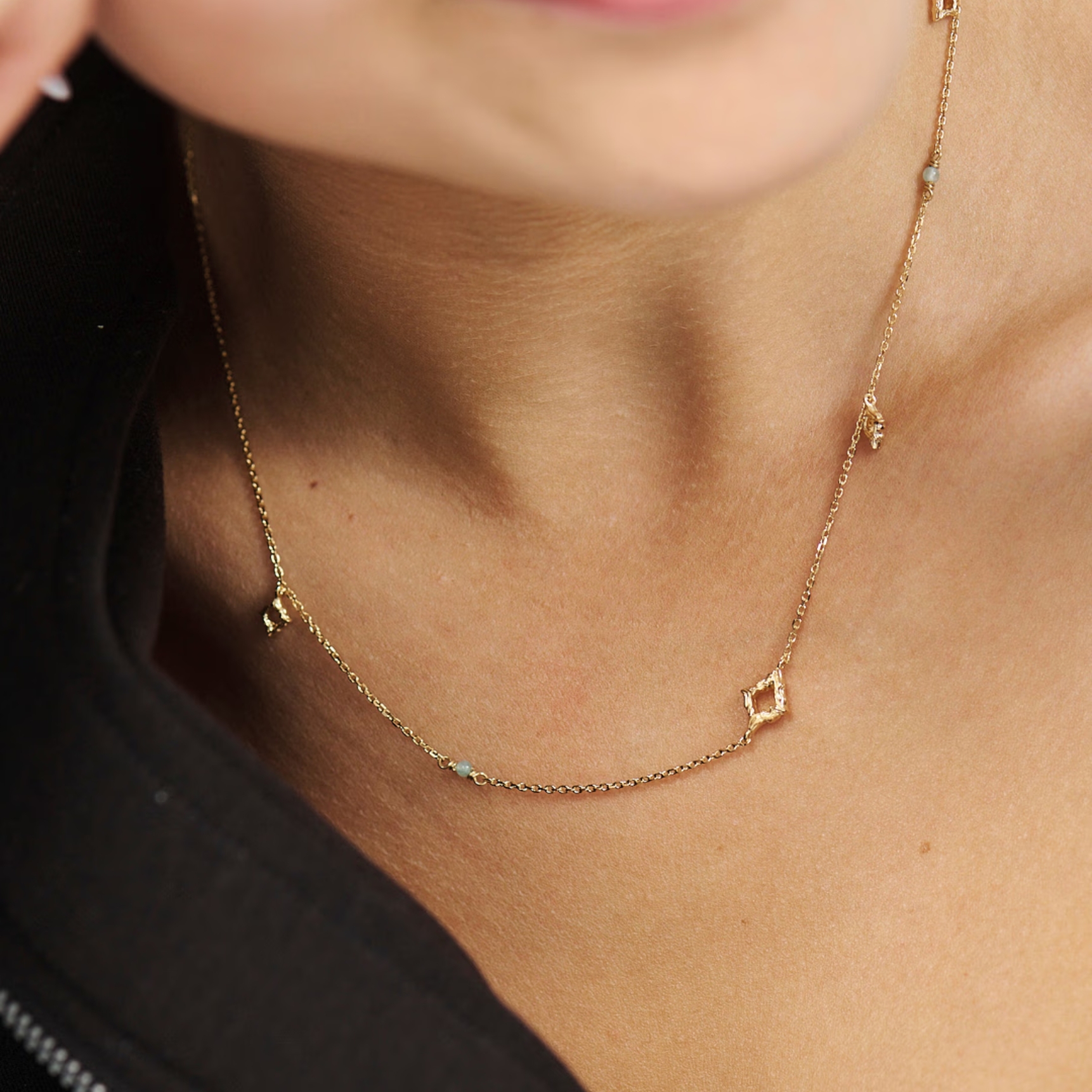 Studio Z Peak Zircon Necklace — Halsband