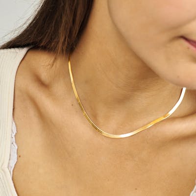 Studio Z — Cobra Sildeben Necklace Small Studio Z Cobra Sildeben Necklace Small — Halskæde