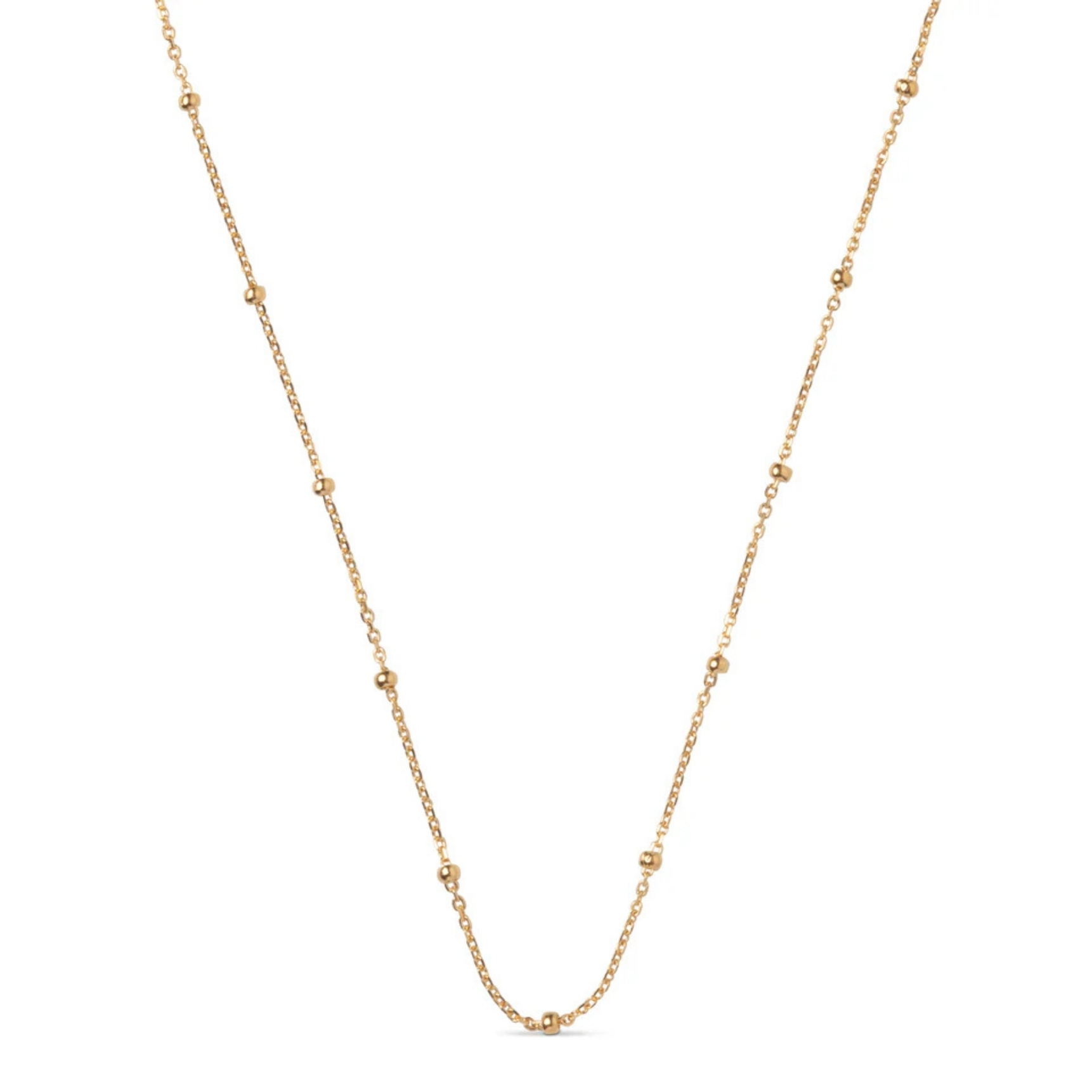 Enamel Copenhagen Beaded Chain Necklace — Halskæde