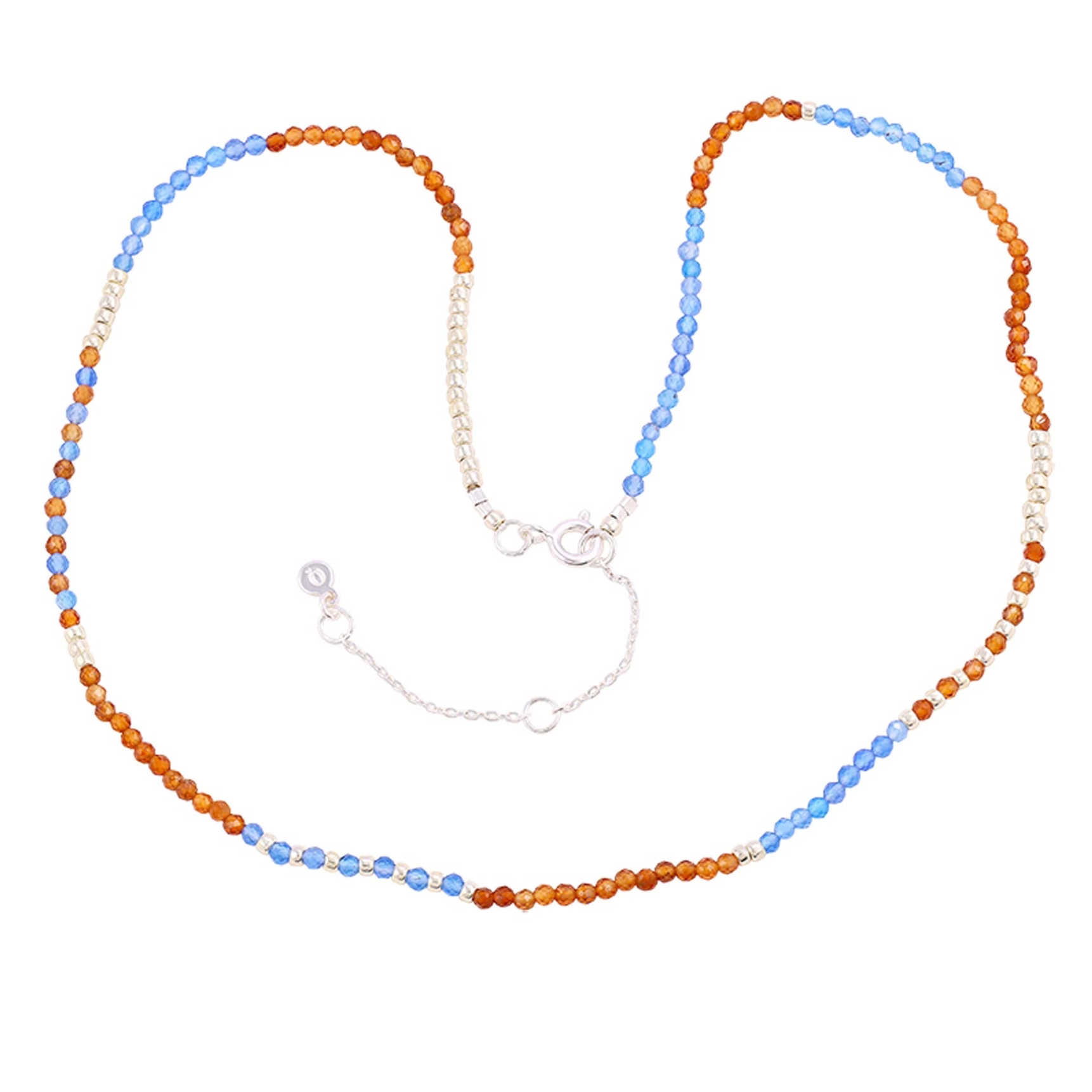 Silverfärg, Orange, Blå