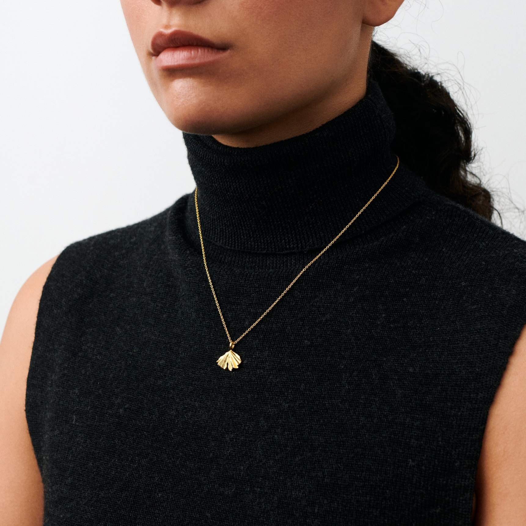 Pernille Corydon Autumn Leaf Necklace — Halskæde