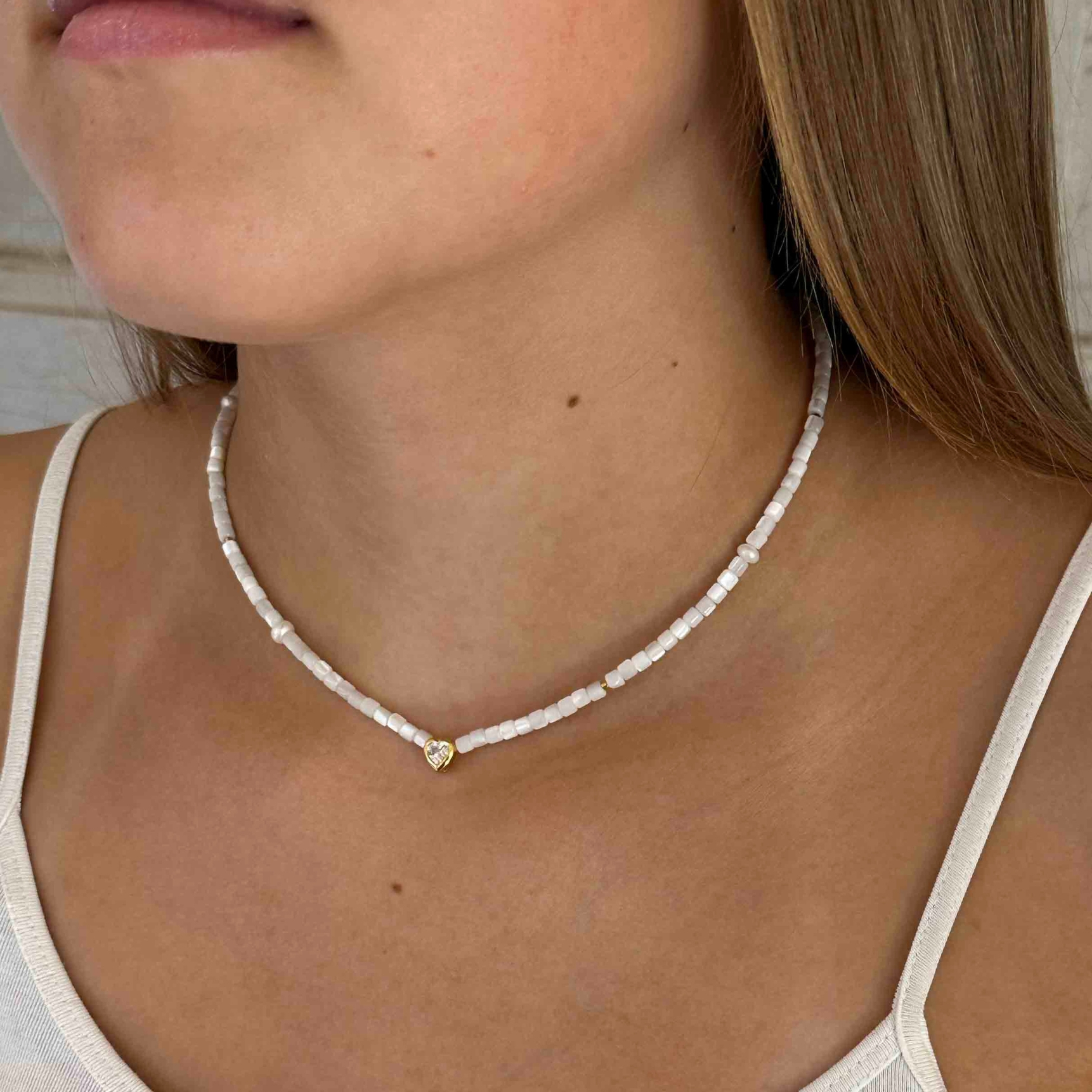 Nuni Copenhagen Molly Pearl Necklace — Halskæde