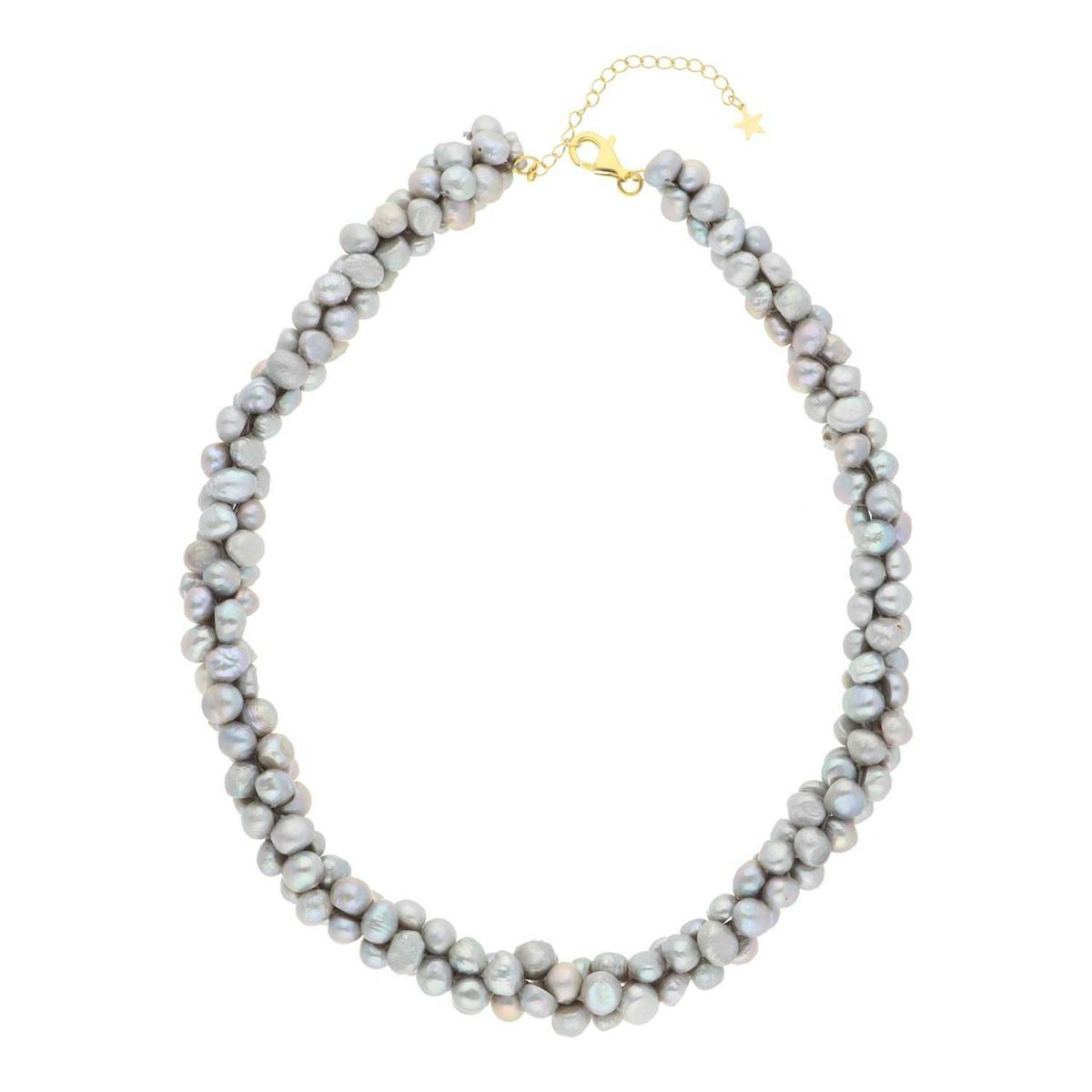 Nuni Copenhagen — Leonora Grey Necklace Nuni Copenhagen Leonora Grey Necklace — Collier
