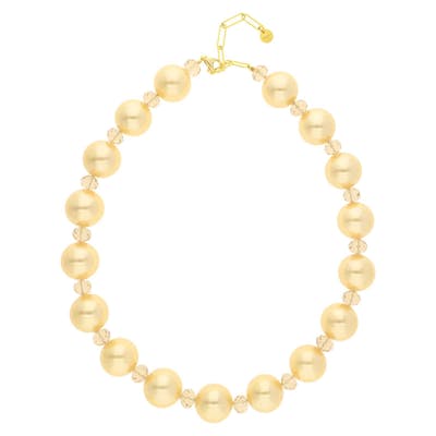 Nuni Copenhagen — Anastasia Champagne Necklace Nuni Copenhagen Anastasia Champagne Necklace — Halskette