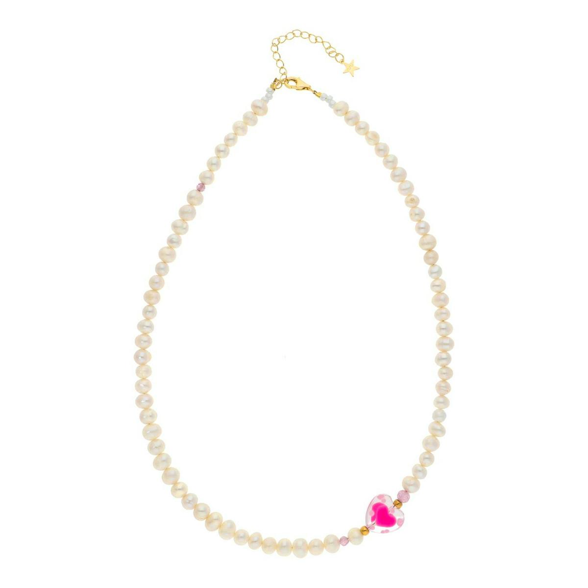 Nuni Copenhagen — Rosalia Pink Necklace Nuni Copenhagen Rosalia Pink Necklace — Collier