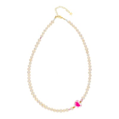 Nuni Copenhagen — Rosalia Pink Necklace Nuni Copenhagen Rosalia Pink Necklace — Halskette