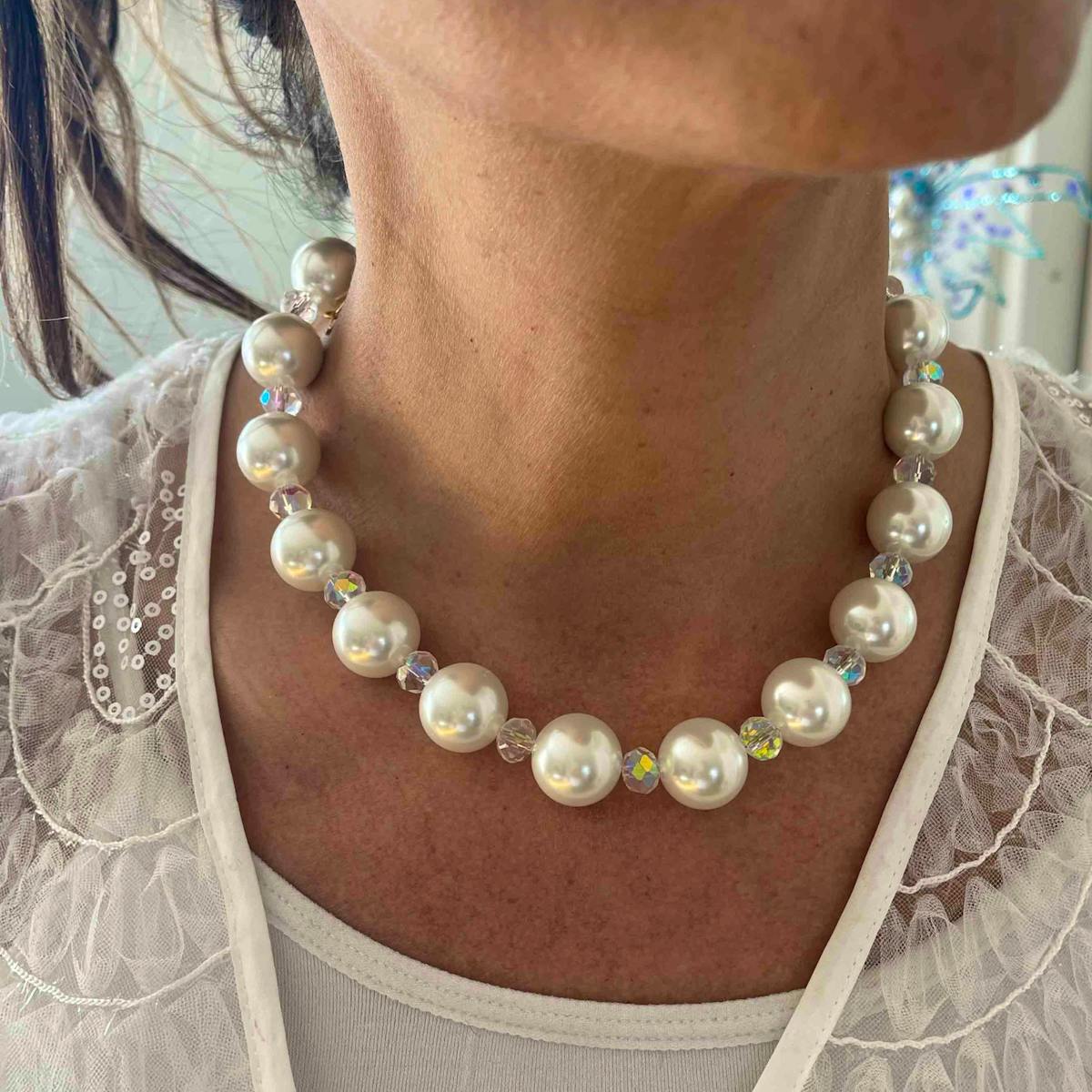 Nuni Copenhagen — Anastasia Pearl Necklace Nuni Copenhagen Anastasia Pearl Necklace — Halskette