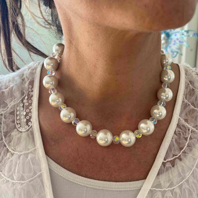 Nuni Copenhagen — Anastasia Pearl Necklace Nuni Copenhagen Anastasia Pearl Necklace — Halskette
