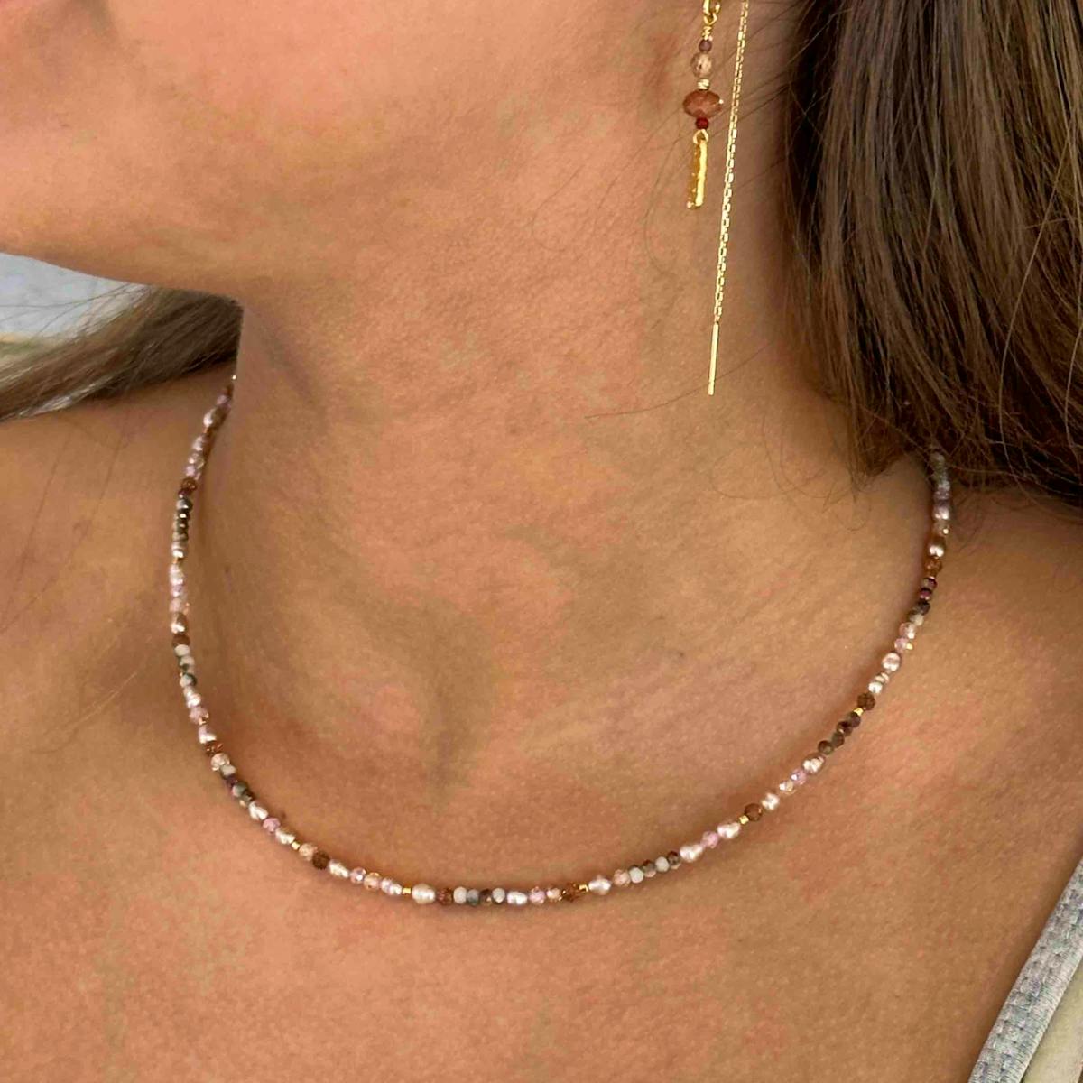 Nuni Copenhagen — Gitte Toffee Love Necklace Nuni Copenhagen Gitte Toffee Love Necklace — Collier