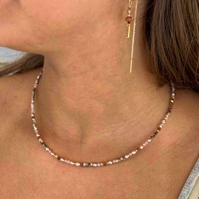 Nuni Copenhagen — Gitte Toffee Love Necklace Nuni Copenhagen Gitte Toffee Love Necklace — Halskette