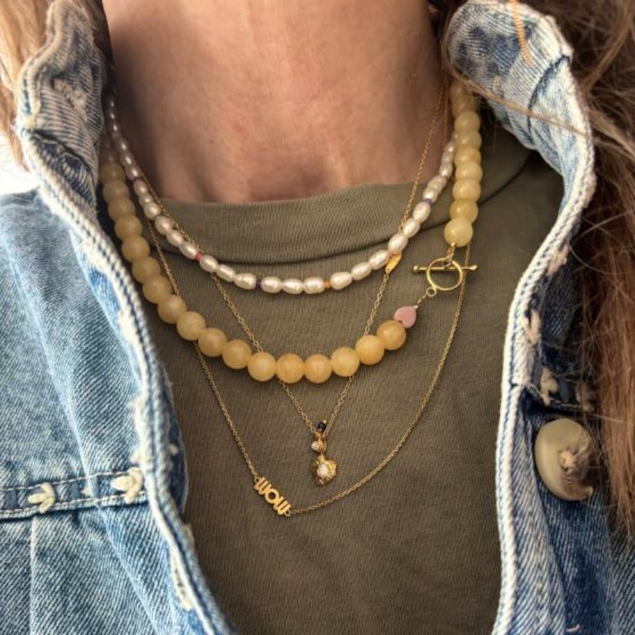 STINE A Jewelry — Cherie Bon Bon Necklace Honey STINE A Jewelry Cherie Bon Bon Necklace Honey — Halsband