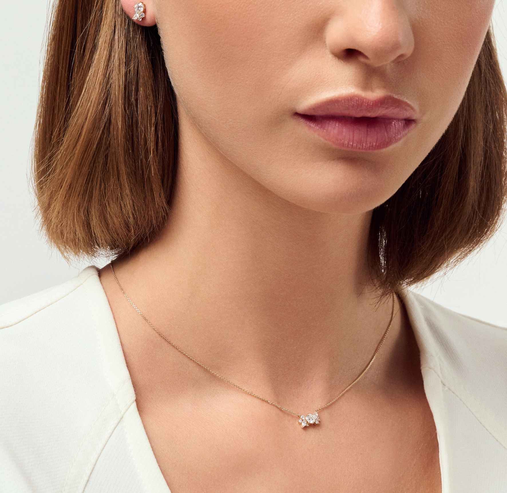 Sif Jakobs Diamond Lovere Necklace 0.57 ct — Halskæde