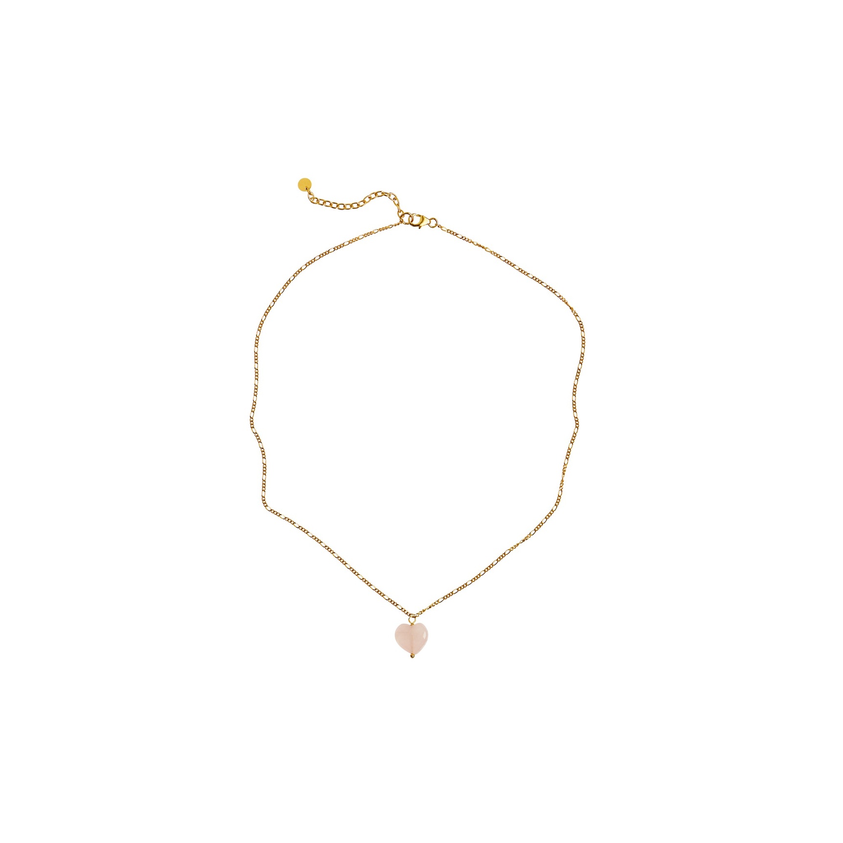 STINE A Jewelry Amour Necklace Rose Quartz — Collier