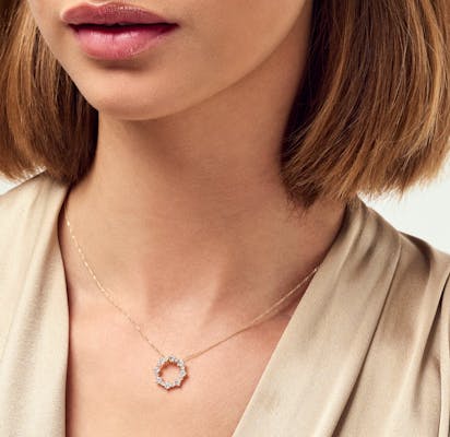 Sif Jakobs Diamond — Brina Necklace 0.81 ct Sif Jakobs Diamond Brina Necklace 0.81 ct — Halskæde