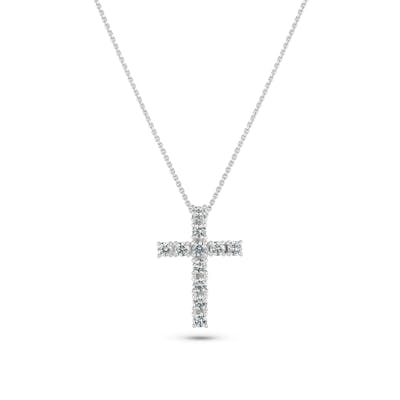 Sif Jakobs Diamond — Alba Croce Necklace 0.64 ct Sif Jakobs Diamond Alba Croce Necklace 0.64 ct — Halskæde