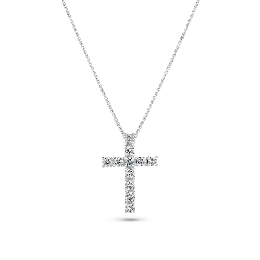 Sif Jakobs Diamond — Alba Croce Necklace 0.64 ct Sif Jakobs Diamond Alba Croce Necklace 0.64 ct — Halskæde