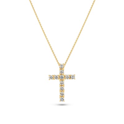 Sif Jakobs Diamond — Alba Croce Necklace 0.64 ct Sif Jakobs Diamond Alba Croce Necklace 0.64 ct — Kaulakoru