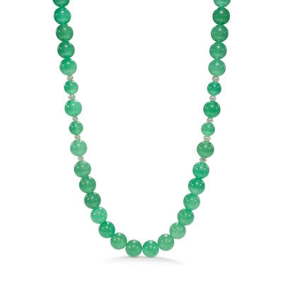 Studio Z — Genuine Aventurin Necklace Studio Z Genuine Aventurin Necklace — Collier