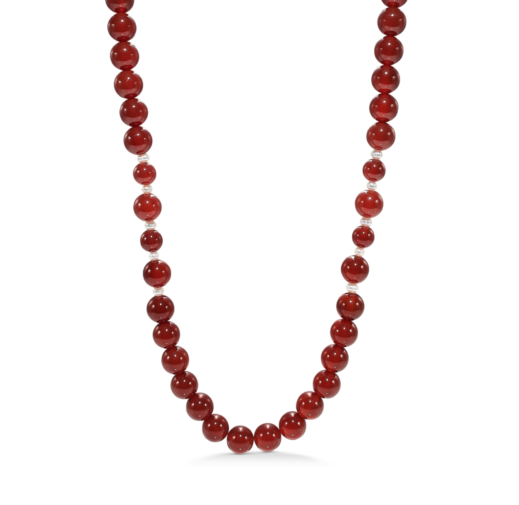 Studio Z Genuine Carneol Necklace — Naszyjnik