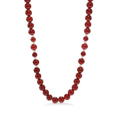 Studio Z — Genuine Carneol Necklace Studio Z Genuine Carneol Necklace — Halskette