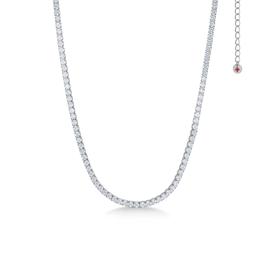 Studio Z — Tennis Choker Necklace Small Studio Z Tennis Choker Necklace Small — Halskette