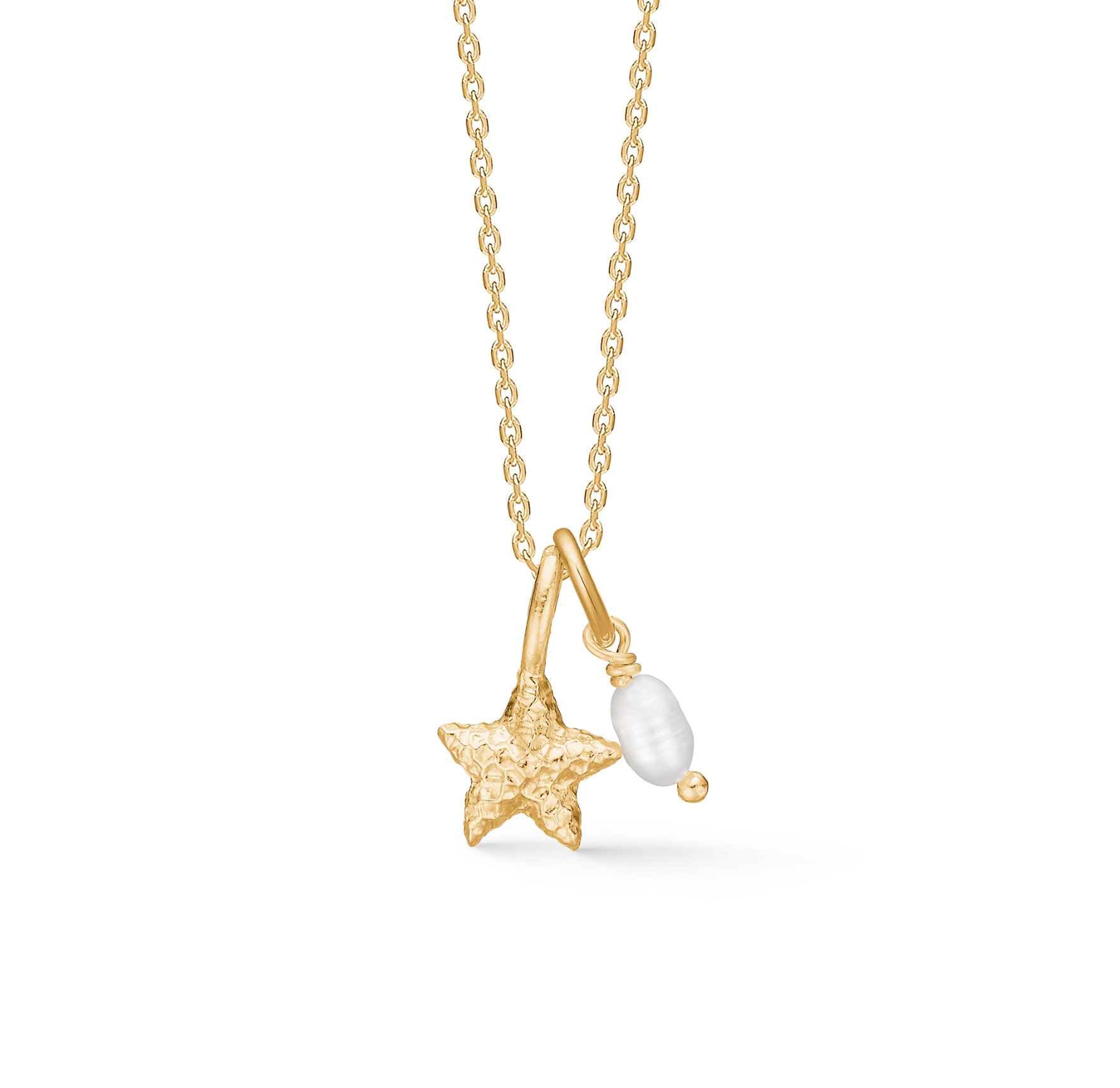 Studio Z Starfish Lustre Pearl Necklace — Náhrdelník