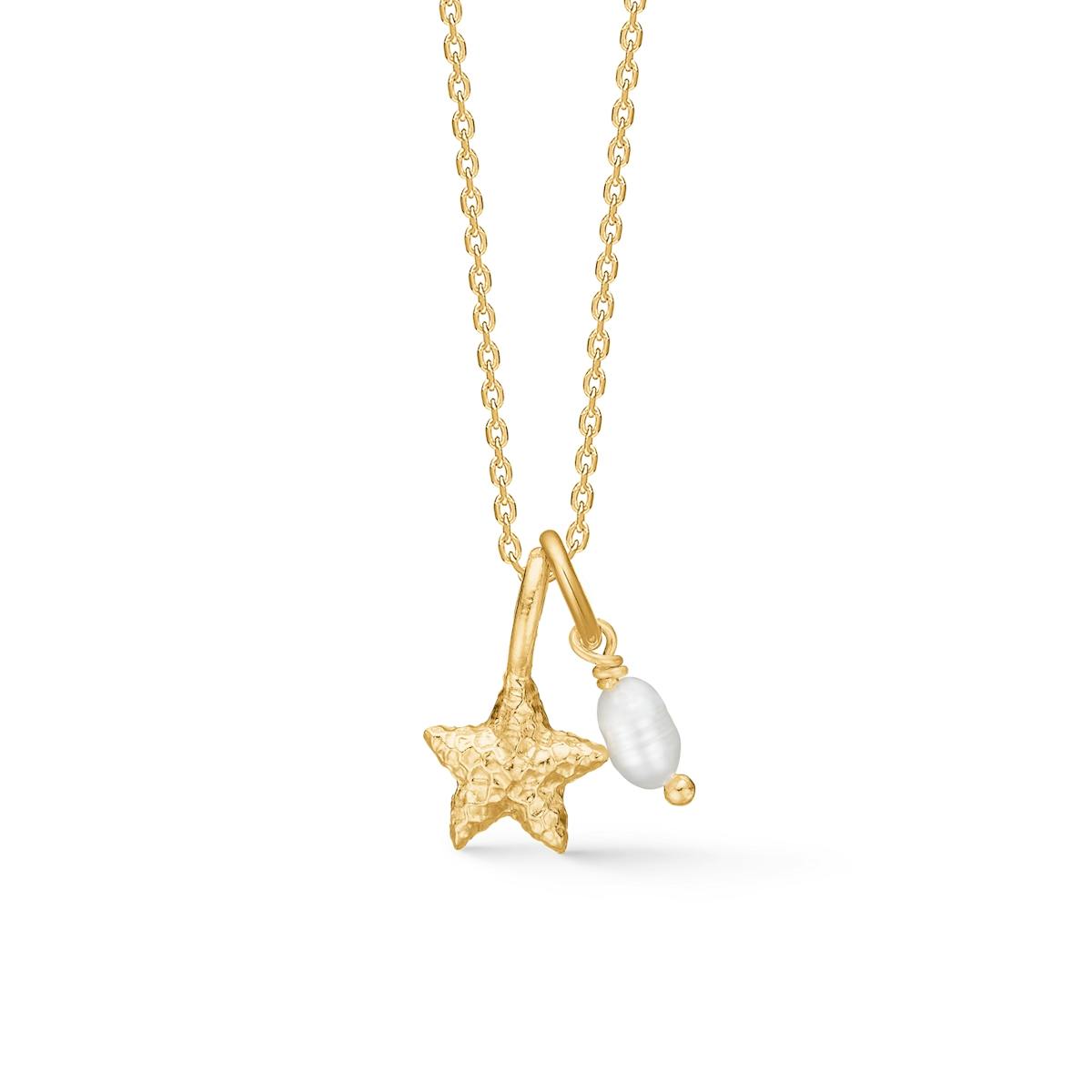 Studio Z — Starfish Lustre Pearl Necklace Studio Z Starfish Lustre Pearl Necklace — Collier