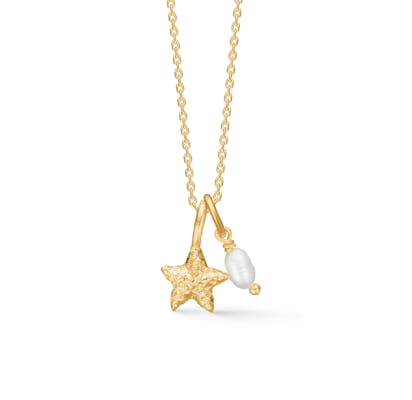 Studio Z — Starfish Lustre Pearl Necklace Studio Z Starfish Lustre Pearl Necklace — Collier
